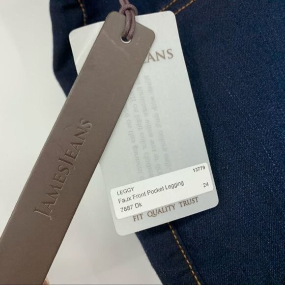 NEW James Jeans leggy skinny legging plus size 24 - Picture 6 of 6